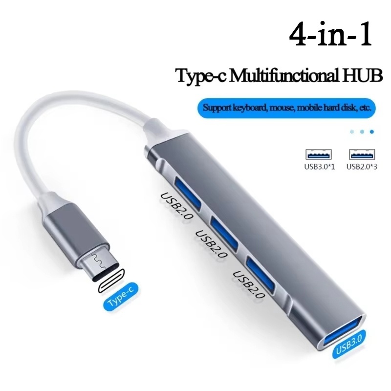 Laptop Accessories Hub - 4 Ports Multi Splitter USB 3.0