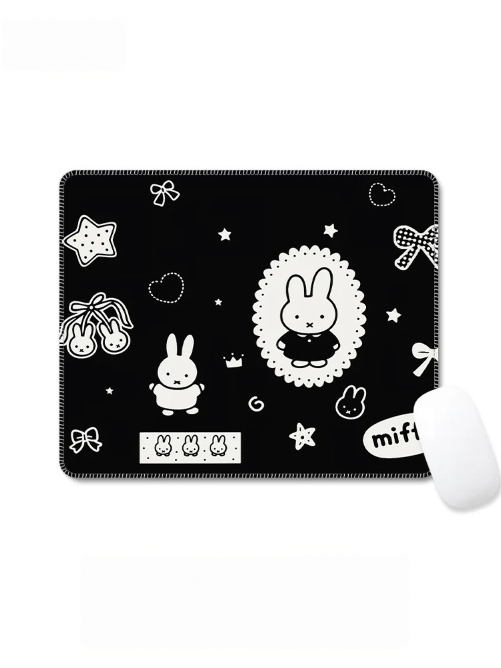 Laptop Accessories For Gift - Cartoon Miffy Mouse Pad Small Laptop