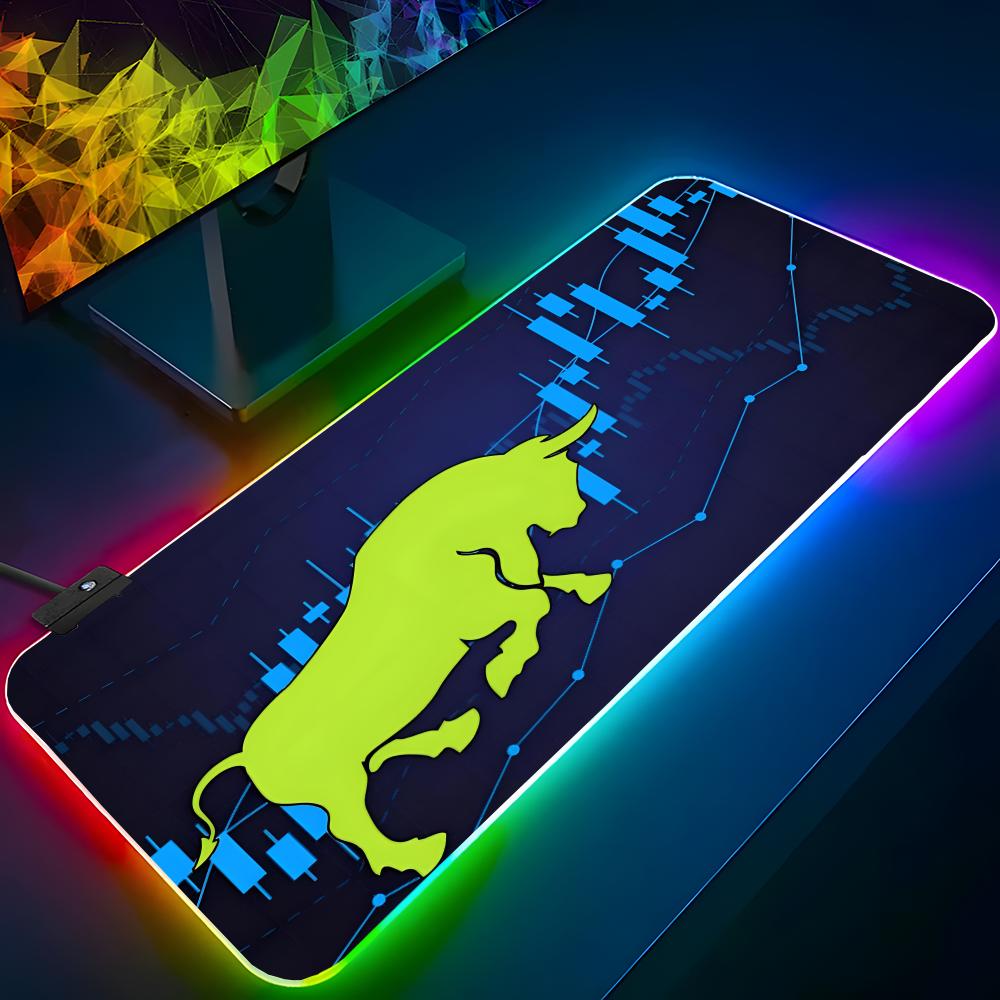 Laptop Accessories Rgb - Market Bull Mouse Pad RGB Backlit
