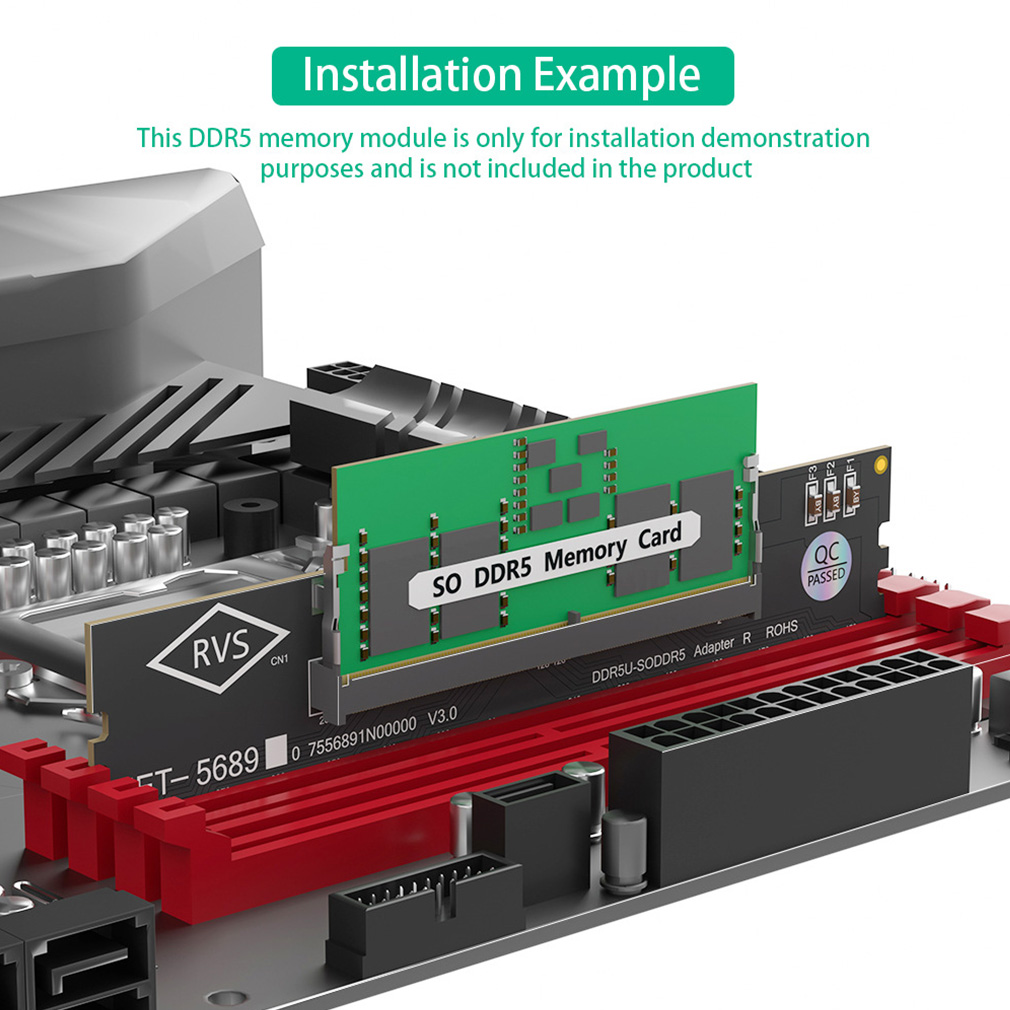 Memory Ram Upgrade - 1PC Laptop SO-DIMM to Desktop DDR5