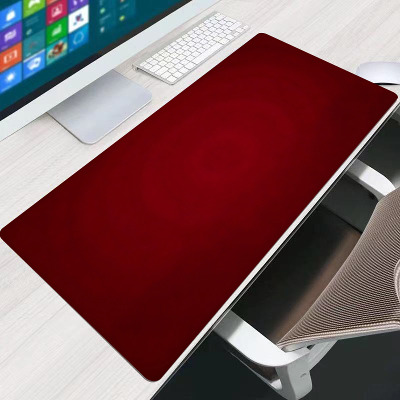 Laptop Extra Accessories - Red Mouse Pad Office Extended Desk