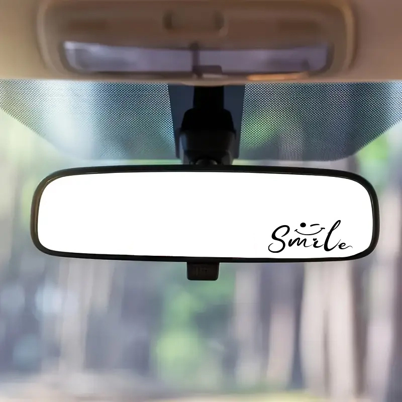 Laptop Accessories For Gift - Smiley Face Mirror Sticker Glossy Waterproof