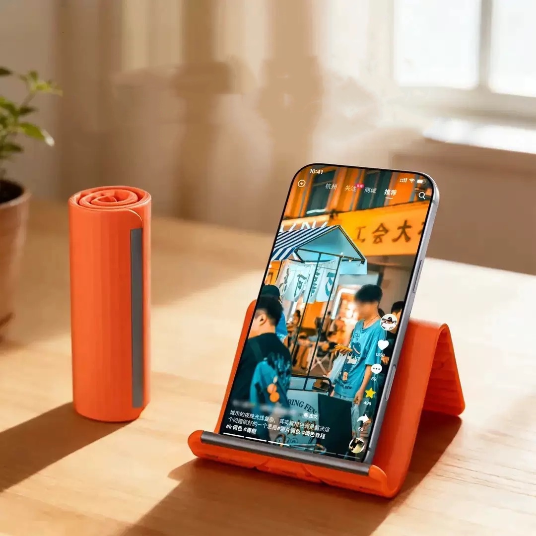 Laptop Extra Accessories - Lazy Portable Phone Stand Silicone Desktop