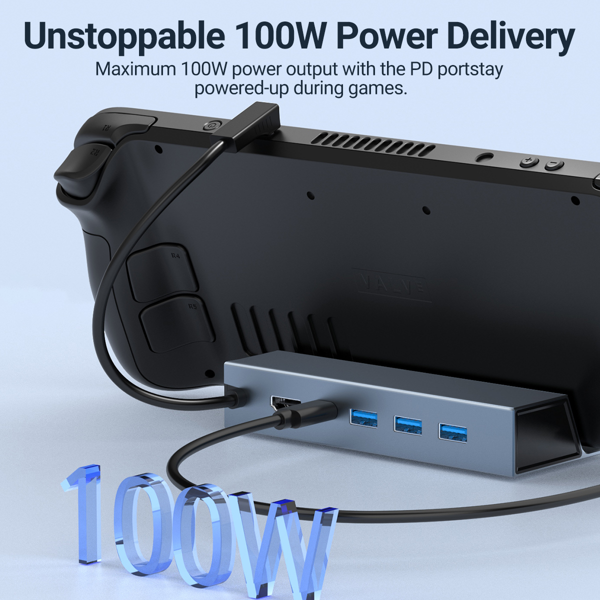 5 In 1 USB-C Game Hub Type-C C - Laptop Accessories Hub review and price