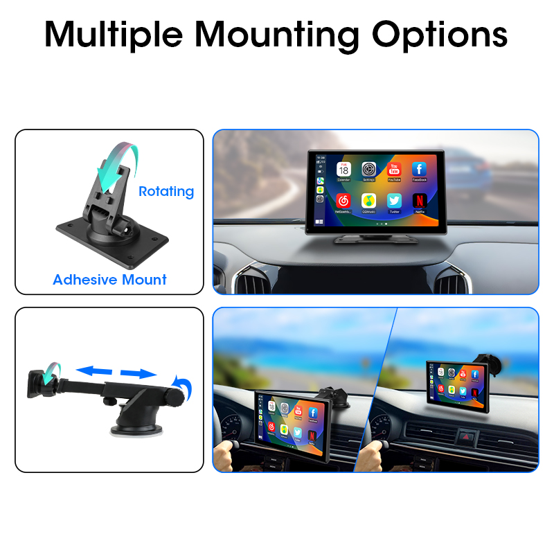 Universal Jansite 9 Inch Carpl - Monitor Portable Usb review and price