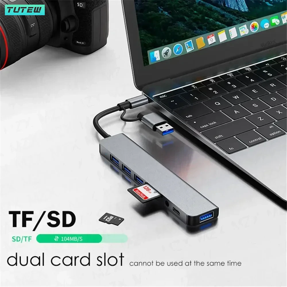 8 in 1 USB C Hub USB Splitter  - Laptop Accessories Hub review and price