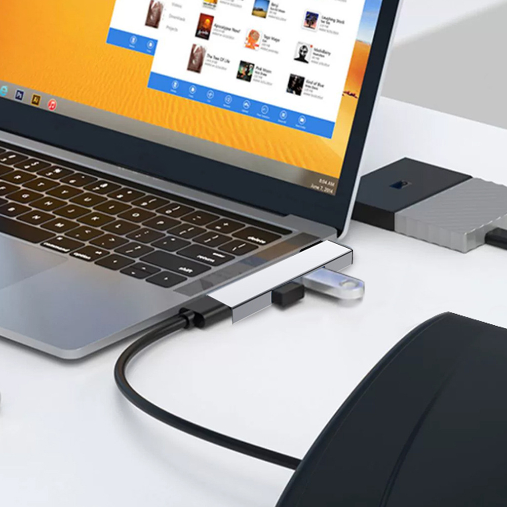3 In 1 USB 3.0 HUB 3 Ports Mul - Laptop Accessories Hub review and price