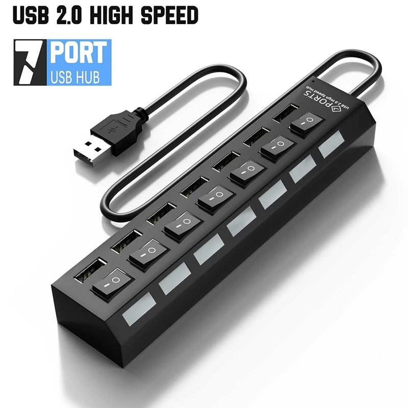 7 In 1 USB 3.0 Hub Multi USB S - Laptop Accessories Hub review and price