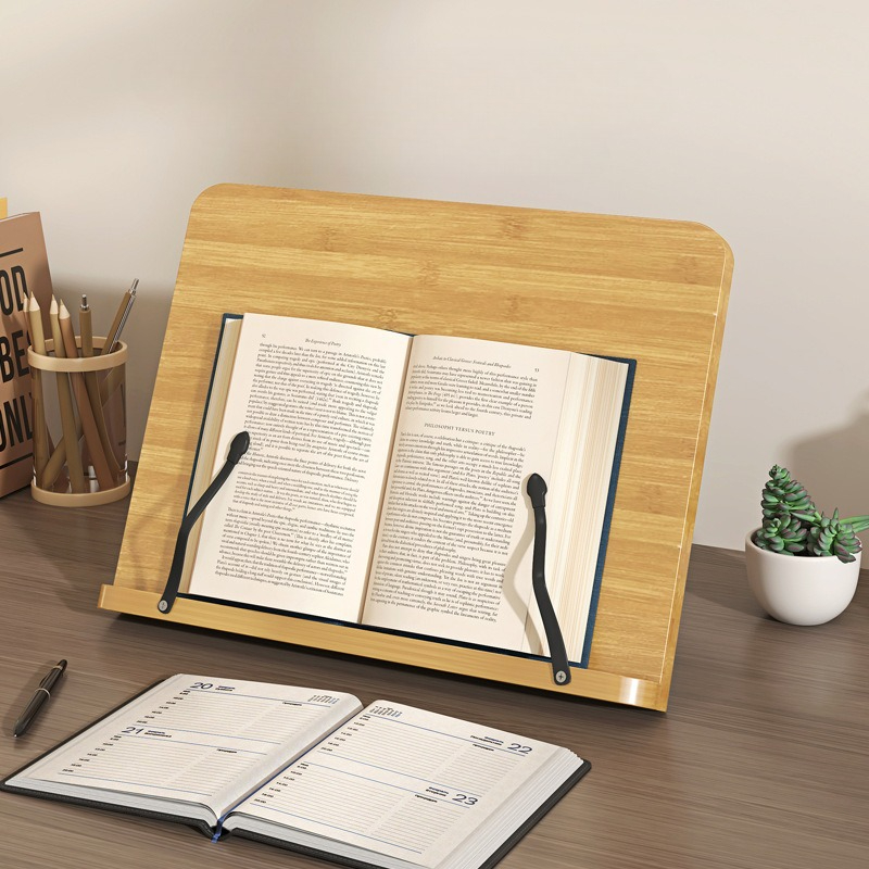 Wooden Reading Book Stand, Mul - Laptop Extra Accessories review and price