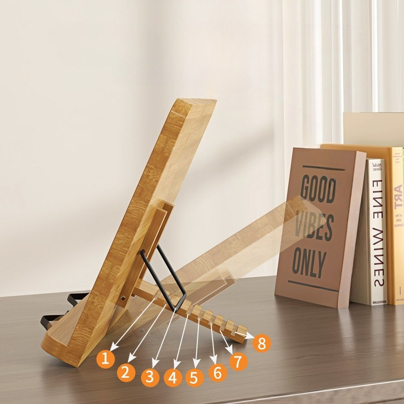 Wooden Reading Book Stand, Mul - Laptop Extra Accessories review and price