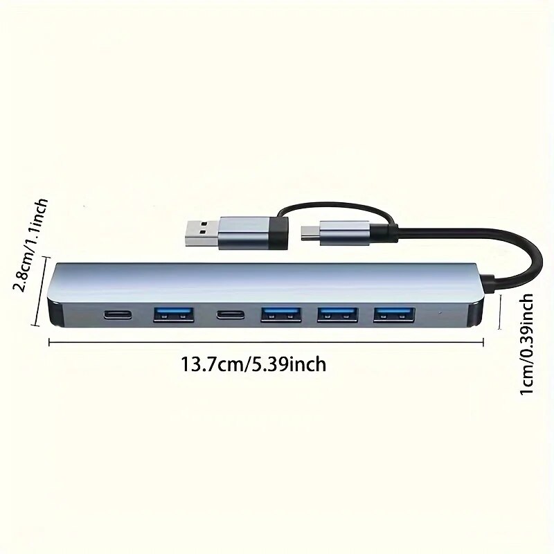 7 In 1 USB C Extender Adapter  - Laptop Accessories Hub review and price