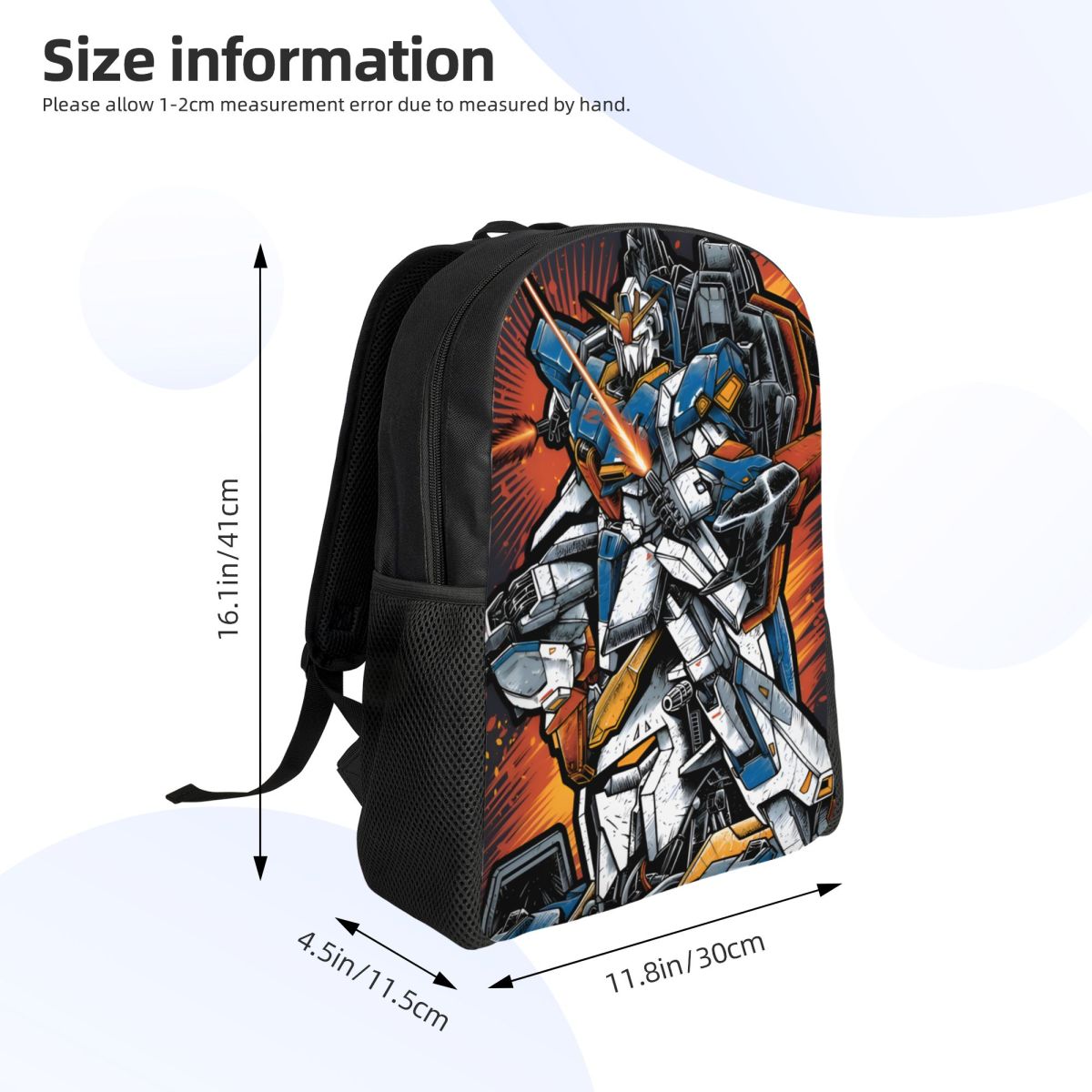 3D Print G-Gundams Mangas Back - Laptop Accessories 3D Print review and price