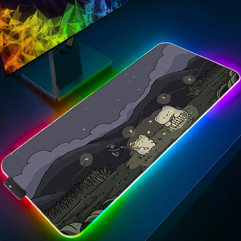 RGB LED Mouse Pad Laptop Non-s - Laptop Accessories Rgb review and price