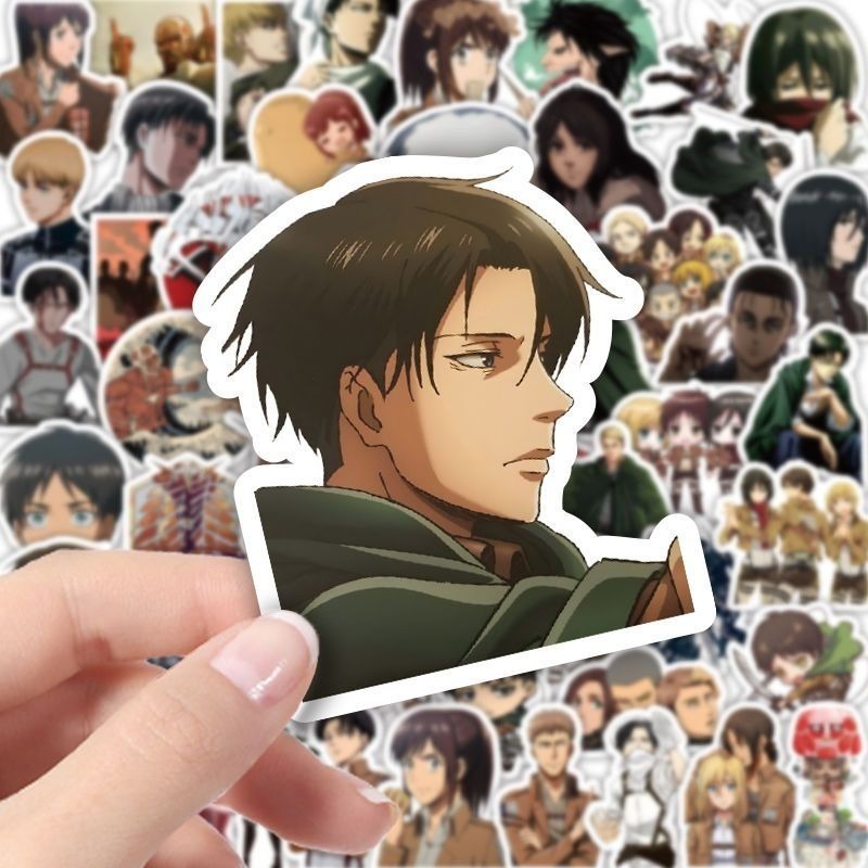 60Pcs Attack on Titan Anime St - Laptop Accessories & Repair Jagtap Dairy Pimple Nilakh Pimpri Chinchwad Maharashtra review and price