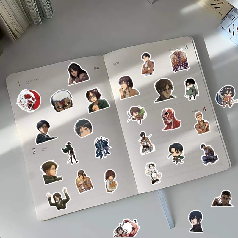60Pcs Attack on Titan Anime St - Laptop Accessories & Repair Jagtap Dairy Pimple Nilakh Pimpri Chinchwad Maharashtra review and price