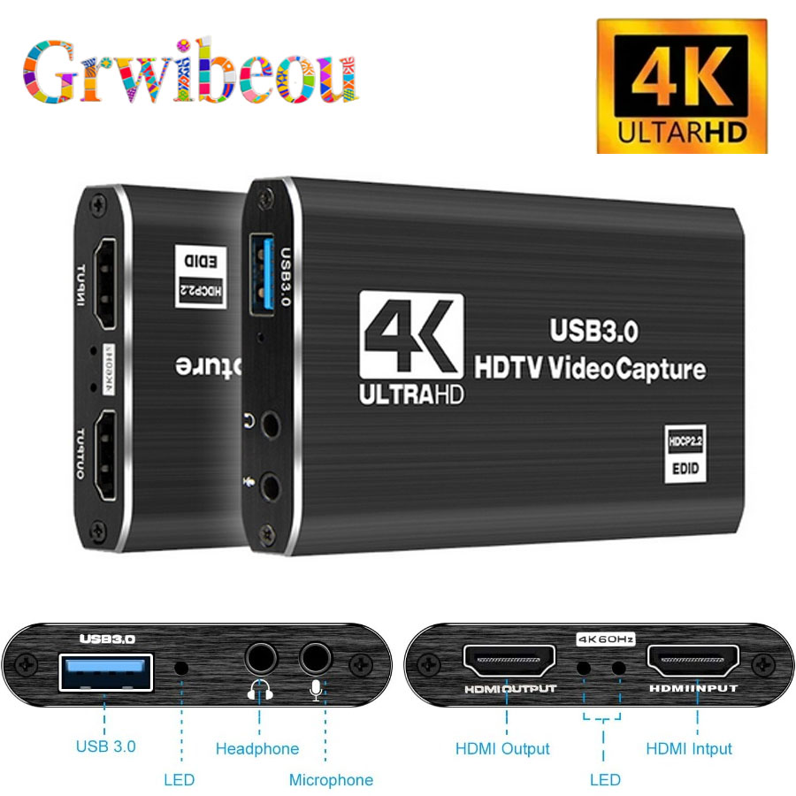 4K USB 3.0 Video Capture Card  - Monitor Portable Usb review and price
