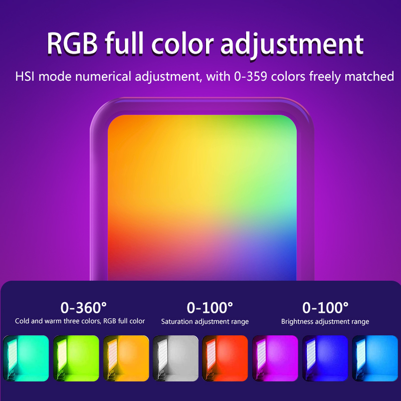 RGB Fill Light Portable LED Ph - Laptop Accessories Rgb review and price