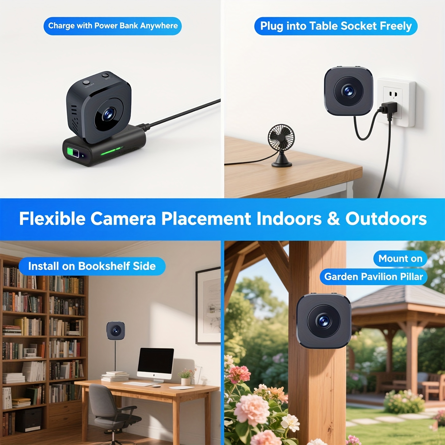 1080P HD Mini WiFi Camera Indo - Monitor Portable Usb review and price