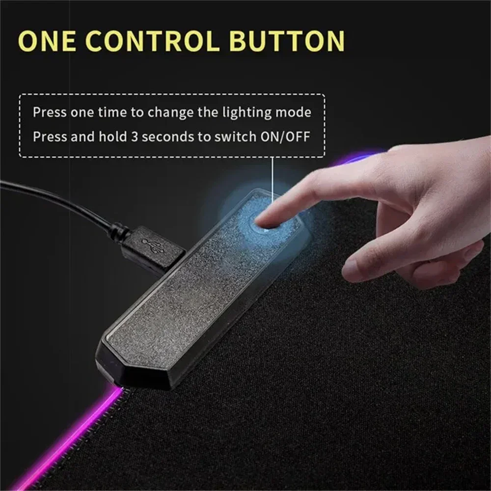 HD Anime Girl Mouse Pad RGB De - Laptop Accessories Rgb review and price