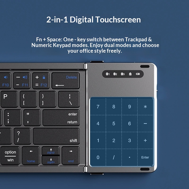 Mengzu Tri Fold Wireless Bluet - Laptop Extra Accessories review and price
