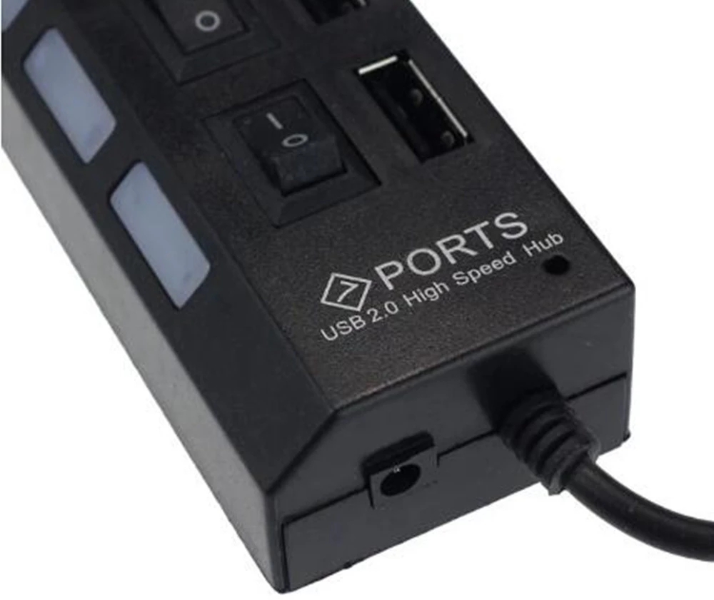 7 Port USB 2.0 Hub Splitter Fo - Laptop Accessories Hub review and price