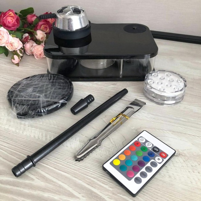 Rectangle Hookah Smoking Pipe  - Laptop Accessories Light review and price